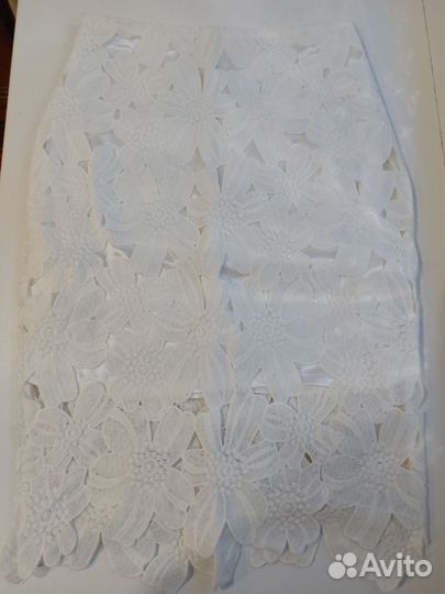 Юбка карандаш кружевная Shein Новая