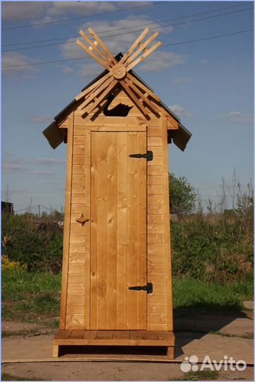 Уличный туалет с установкой PLJ