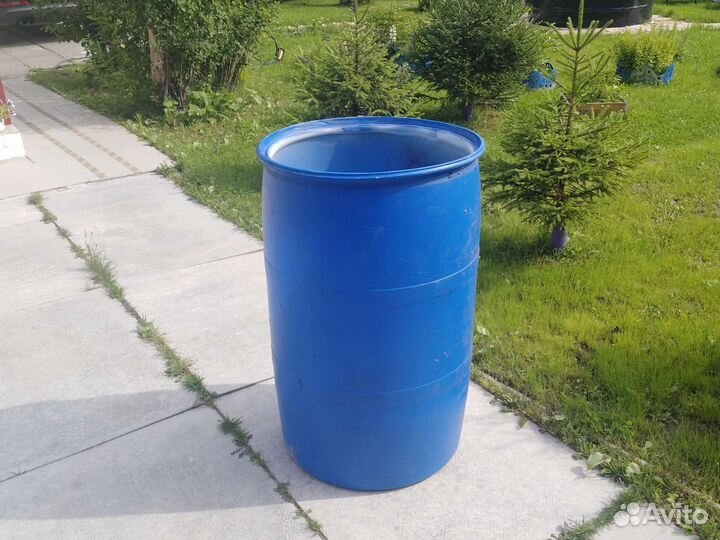 Бочка пластиковая 200л бу