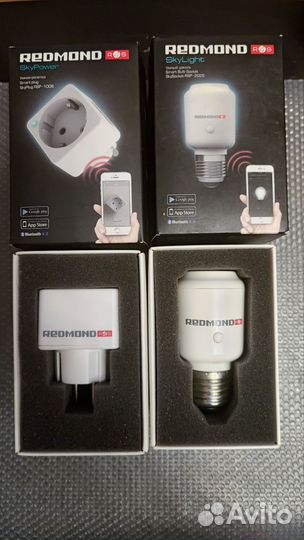 Redmond умный дом (розетка и цоколь)
