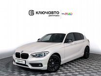 BMW 1 серия 1.5 AT, 2018, 97 500 км, с пробегом, цена 1 845 000 руб.