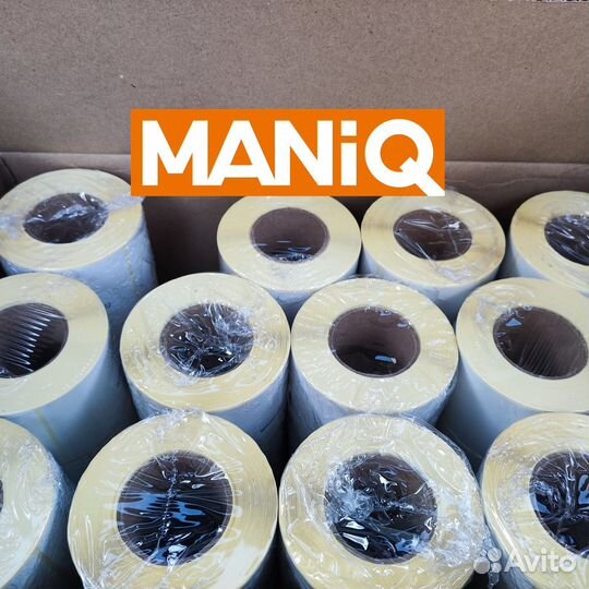 Термоэтикетки maniq 58х60 500 шт оптом