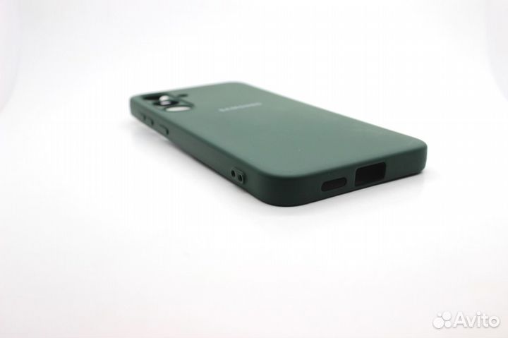Silicone Case на Samsung S24 Plus Зелёный