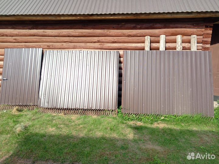 Ворота и калитка бу