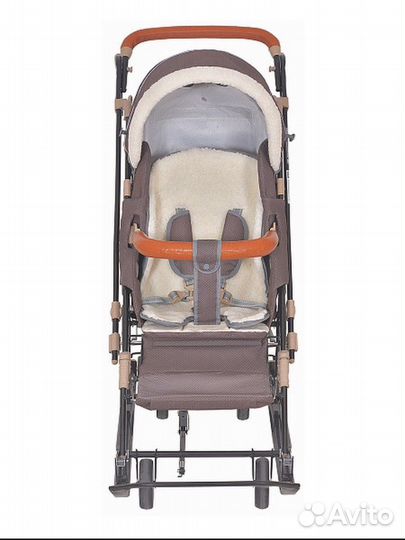 Санки коляска Ника зимние складные новые