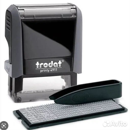 Оснастка самонаборного штампа trodat printy 4911