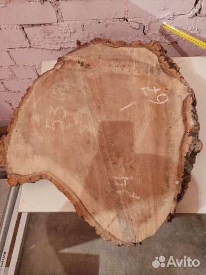 Спил слэб карагача