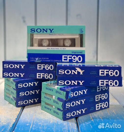 Аудиокассеты sony EF60