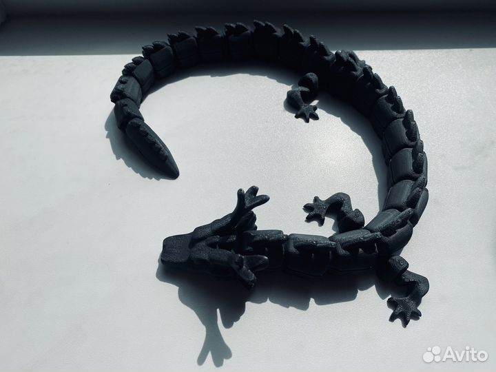 Подвижный дракон 46 см