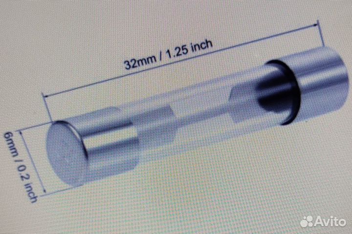 Предохранитель 15A 6*32