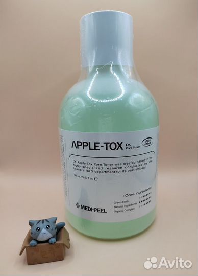 Кислотный тонер Apple Tox Pore Toner. Medi-Peel