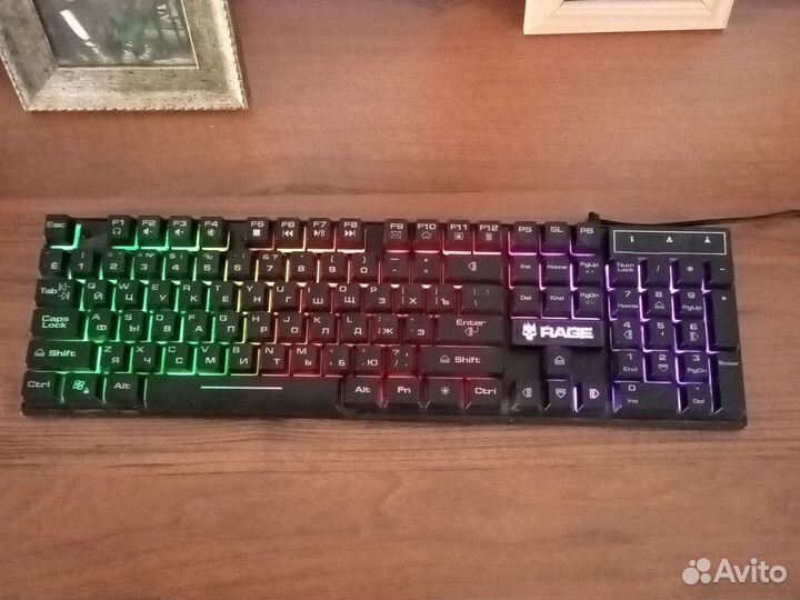 Игровая клавиатура dexp rage 100