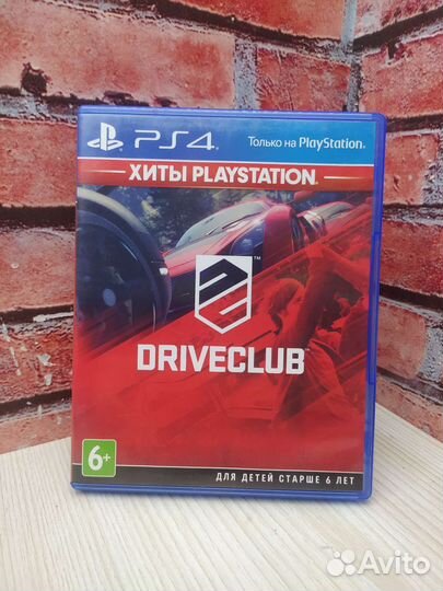 Игра для PS4 Driveclub