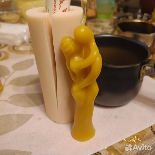 Свечи восковые ручной работы