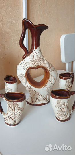 Набор кувшин + 6 кружек