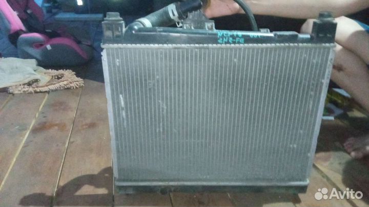Радиатор охлаждения тайота