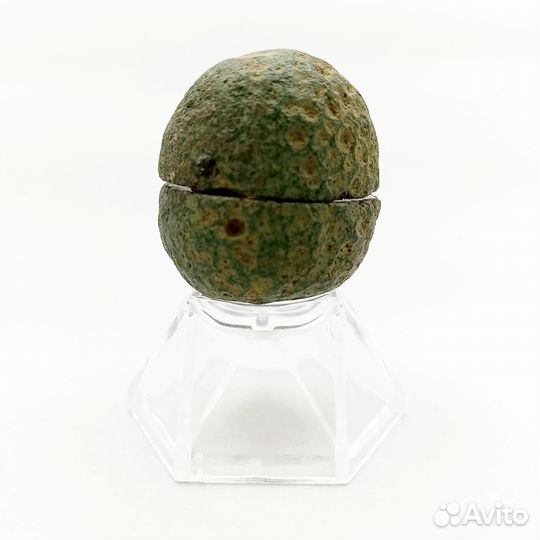 Шкатулка - футляр из натурального агата, жеода