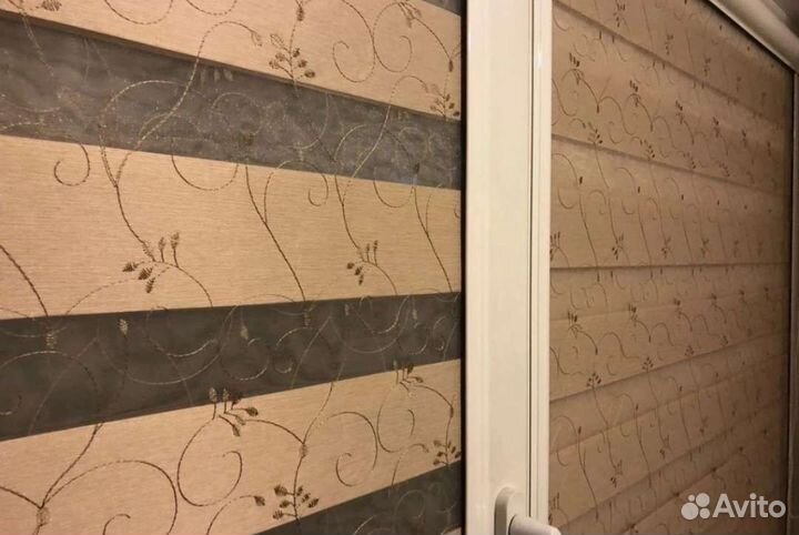 Жалюзи Зебра, рулонные шторы