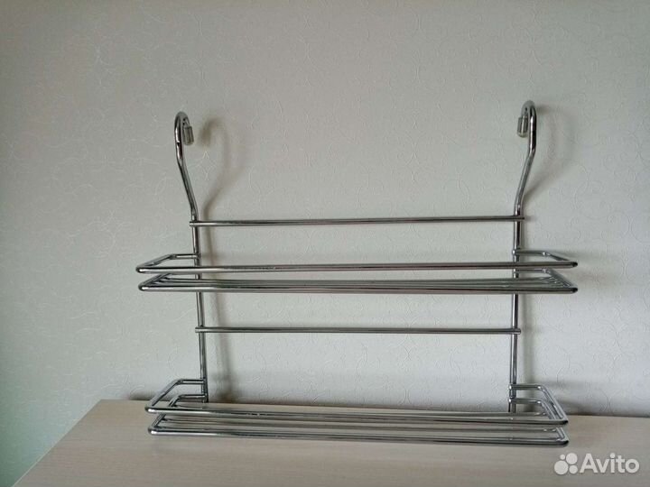 Металлическая корзинка на рейлинг