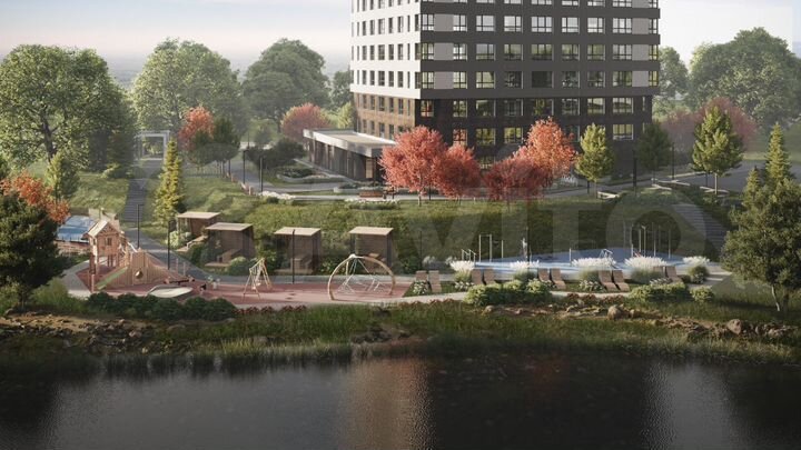 2-к. квартира, 75,3 м², 3/25 эт.