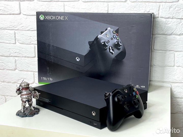 Xbox one X + 500 игр / Гарантия / Рассрочка