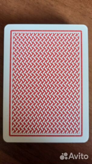 Игральные карты пластиковые