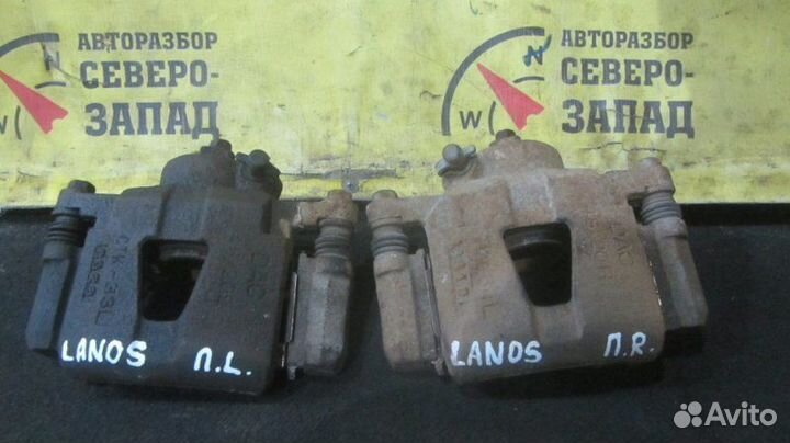 Суппорт передний левый Chevrolet Lanos T100 A15SMS