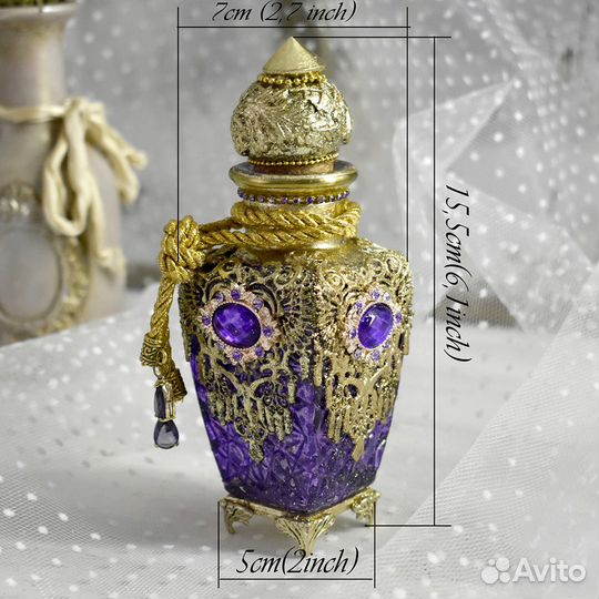 Флакон для духов, масел violet