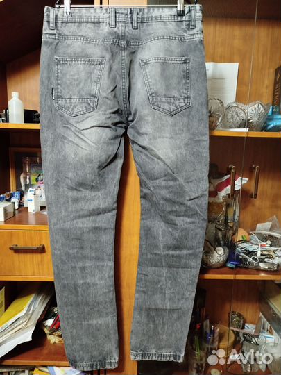 Джинсы crop W32 L34