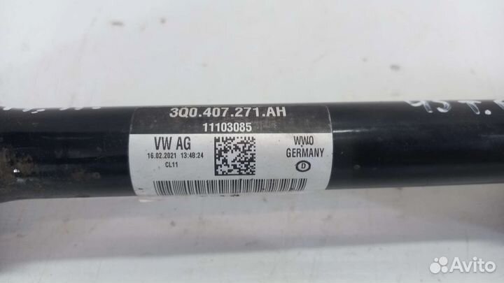 Привод передний левый 2.0 Skoda Kodiaq