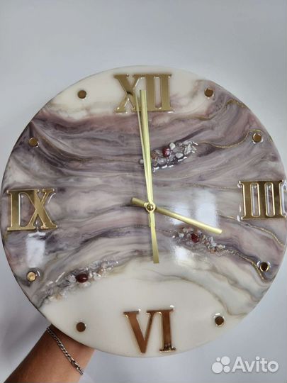 Часы настенные ручной работы