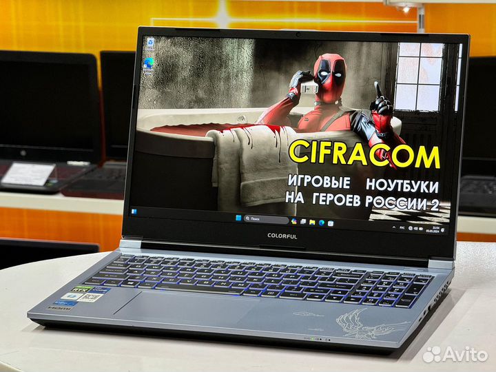 Игровой Ноутбук 15.6''144Hz i7 11800h 16Gb rtx3060