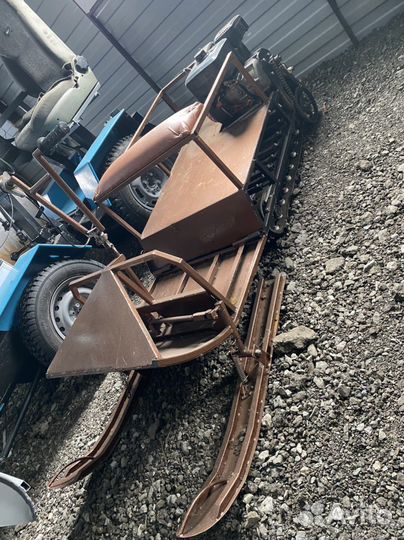 Разборный мини-снегоход