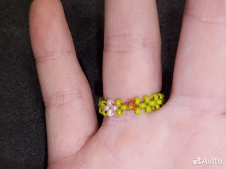 Кольца из бисера