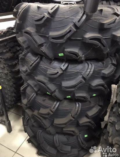 Комплект новых Maxxis zilla 27/14 для квадроцикла