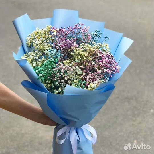 Букет из гипсофилы