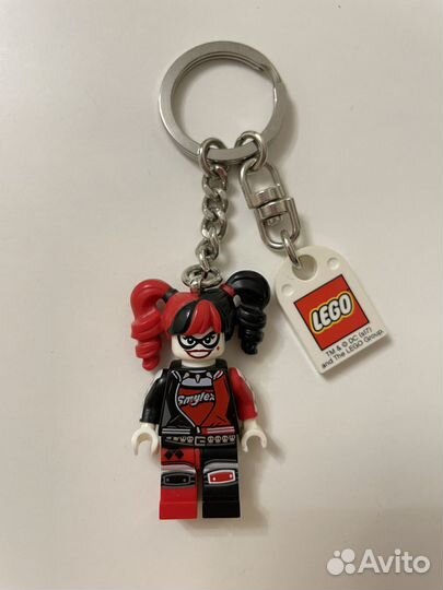 Lego фигурка брелок Харли Квин Harley Quinn