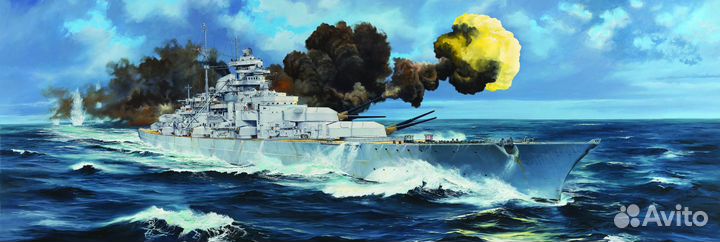 Линкор Bismarck Trumpeter 03702