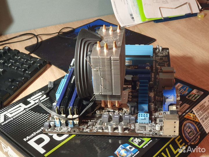 Intel core i7 3770 + Asus P8H77-V LE + 16 gb ddr3