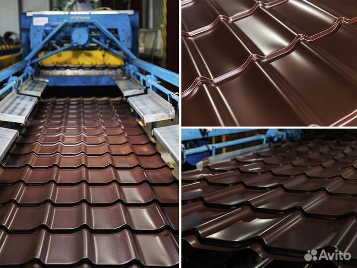 Металлочерепица / Монтеррей / Каскад / Профнастил