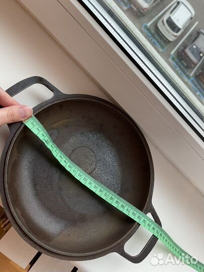Чугунная сковорода гриль
