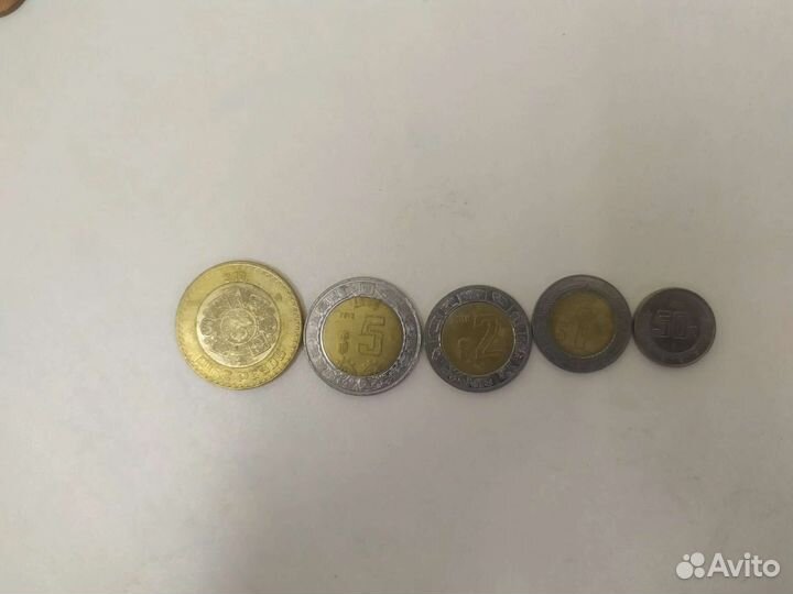 Монеты мексики