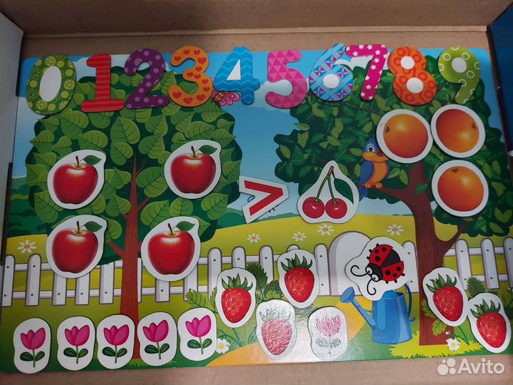 Развивающие игрушки магнитная