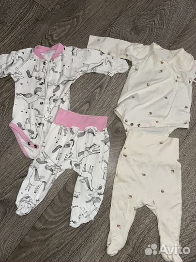 Пакет вещей для девочки 0-3 месяца