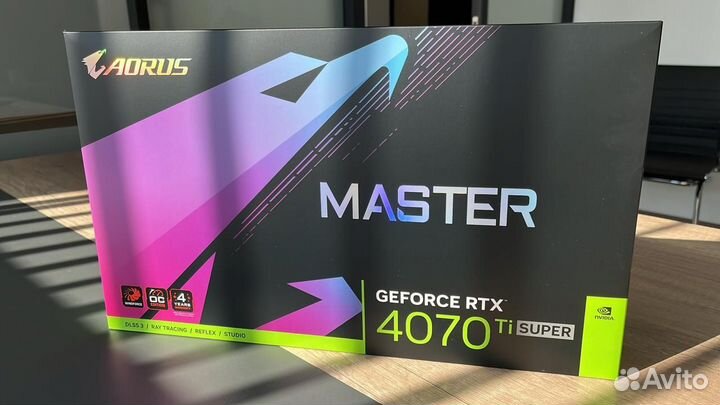 Видеокарты Gigabyte RTX4070Ti super aorus master 1