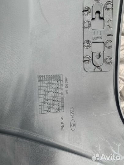 Накладка переднего бампера для Лада ларгус кросс