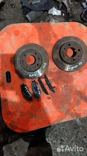 Тормозные диски на Хëндай акцент