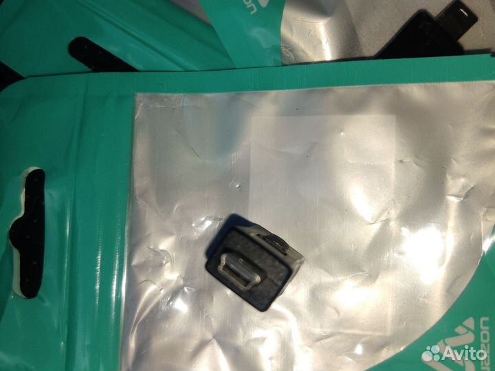 Переходник microUSB на miniUSB, черный