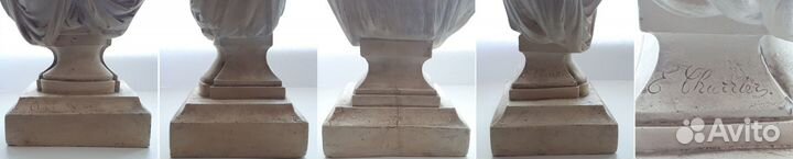 Бюст девушки копия Пьера Эдуарда Шарье, начало 20