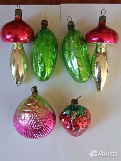 Елочные игрушки СССР